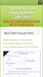 Mobile Screenshot of beatdebtcollectors.com
